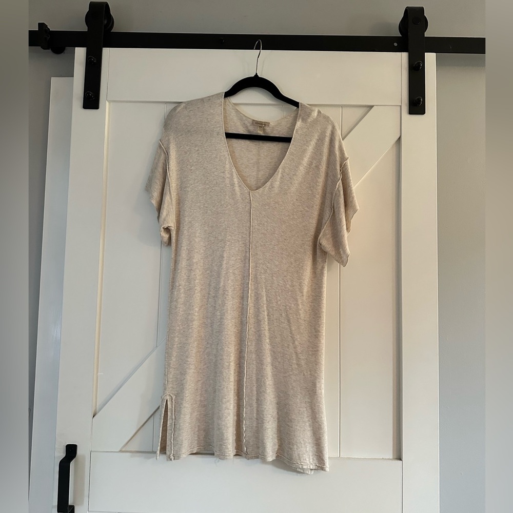 NWOT Bordeaux long shirt/dress